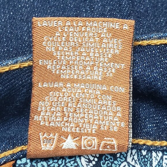 Miraclebody Jeans Women's Size 16 Mystic Blue Dark Wash Denim Slimming Stretch - Picture 8 of 16